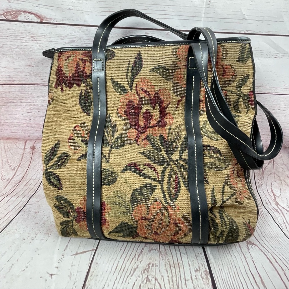 MX Floral Tapestry Handbag And Accessories Bag Granny Core Carpet Cottage Boho